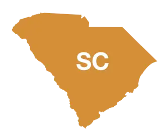 south carolina map